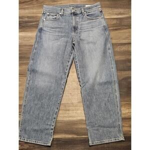 AYR The Knockout Barrel Leg Denim Jeans Womens 29
